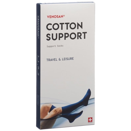 Venosan COTTON SUPPORT Шкарпетки A-D XL білі 1 пара