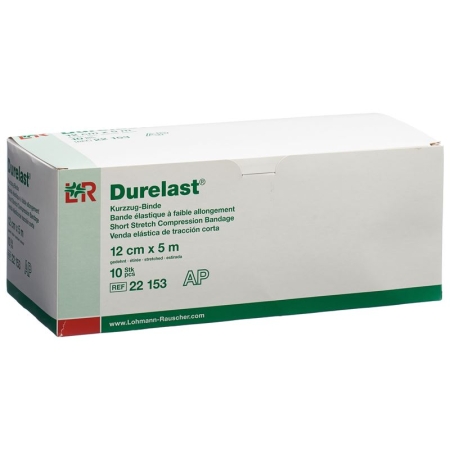 Бинт компресійний Durelast 12смх5м 10 шт