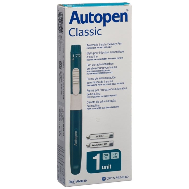 Ін'єкційний пристрій Autopen Classic 1 крок