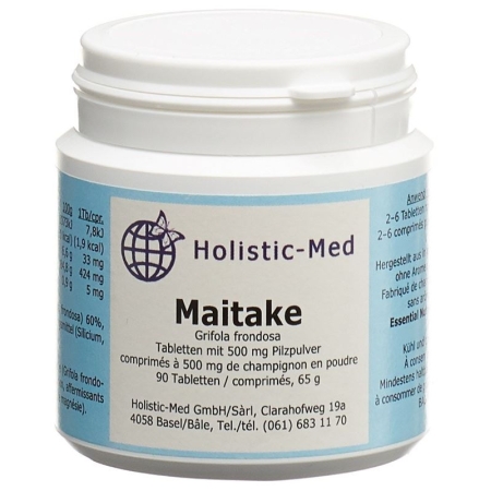 Holistic Med Maitake таблетки жерсть 90 шт