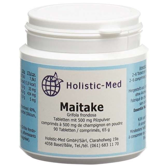Holistic Med Maitake таблетки жерсть 90 шт
