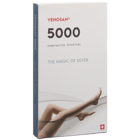 Venosan 5002 A-GH KKL2 S довгий закритий липкий марокко 1 пара