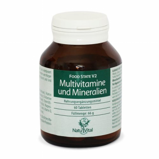 FOOD STATE Multivitamins and Minerals tablets