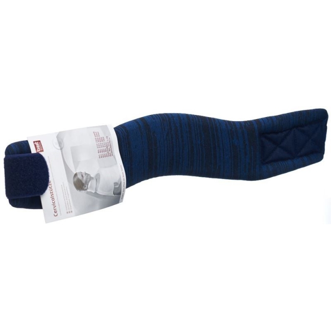 Bort Cervical Support Eco 9 см/-48 см синій/чорний