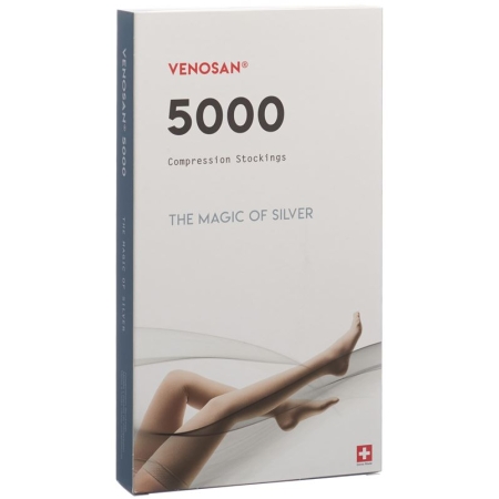 VENOSAN 5002 A-DH KKL2 XL довгий чорний 1 пара