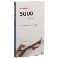 VENOSAN 5001 A-D KKL1 S короткий чорний 1 пара