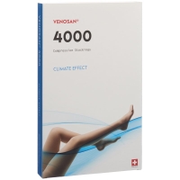 VENOSAN 4001 A-T KKL1 S короткий чорний 1 пара