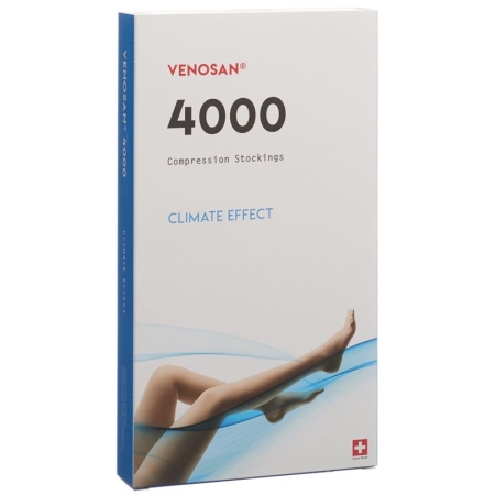 VENOSAN 4002 A-DH KKL2 XL короткий відкритий чорний 1 пара