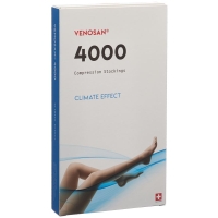 VENOSAN 4002 A-GHS KKL2 XL короткий чорний 1 пара