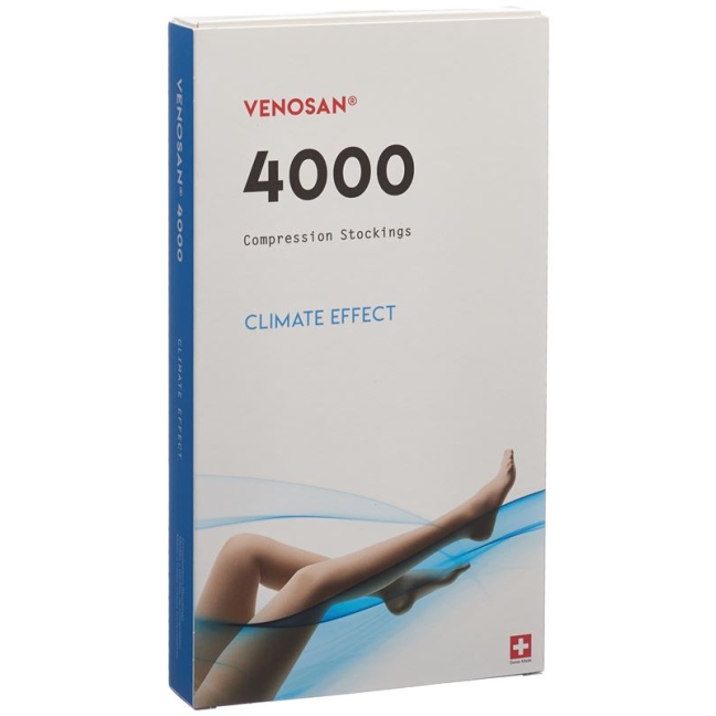 VENOSAN 4002 A-GHS KKL2 XL короткий чорний 1 пара