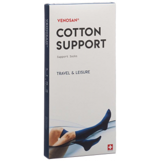 Носки Venosan COTTON SUPPORT A-D XL темно-синие 1 пара