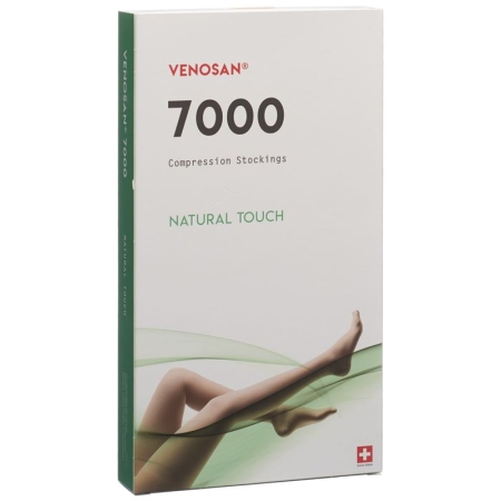VENOSAN 7002 A-D KKL2 L укорочений бежевий 1 пара