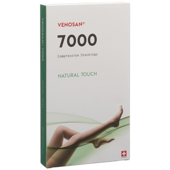 VENOSAN 7002 A-DH KKL2 XL короткі оф бежевий 1 пара