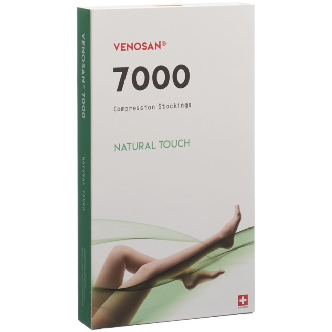 VENOSAN 7002 A-D KKL2 XL довгий чорний 1 пара