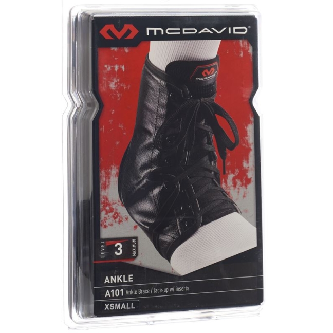 Гомілковостопний суглоб Mc David Ankle Guard XS 38-40 чорний