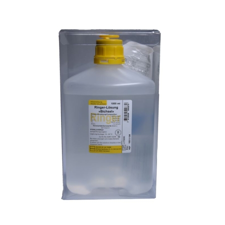 Ringer Bichsel Infusionslösung M Best Plastikflasche 1000ml