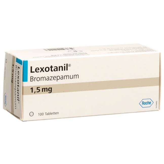 Lexotanil Tabletten 1.5mg Blister 100 Stück