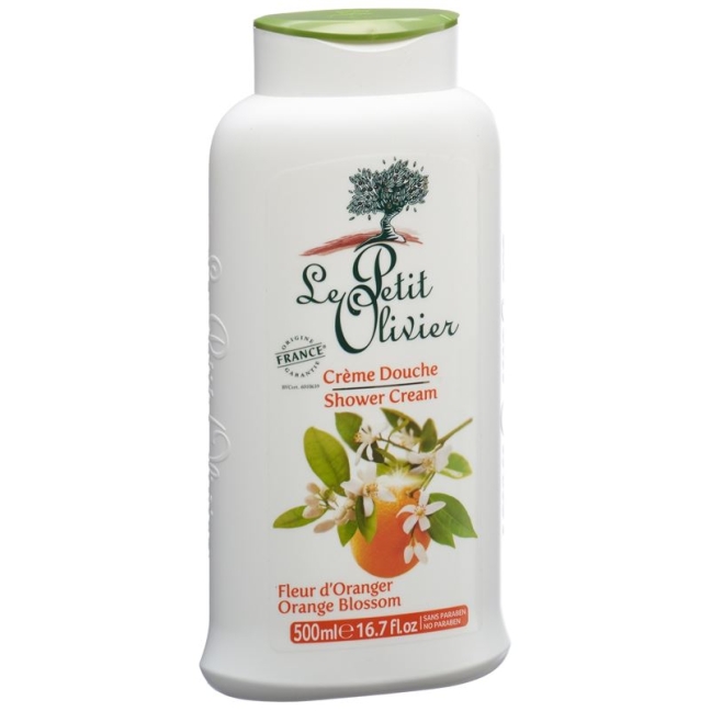 Le Petit Olivier Creme Douche Bottle Orange Extra 500 мл