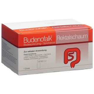 Budenofalk Rektsch 2 mg/dose 14 doses