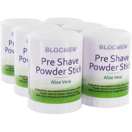 Blocmen Aloe Vera Pre Shave Powder Stick 60g