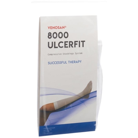 VENOSAN 8000 Ulcerfit A-D S 10 мм рт.ст. 1 пара
