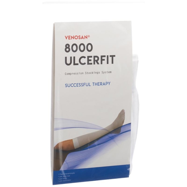 VENOSAN 8000 Ulcerfit A-D S 10 мм рт.ст. 1 пара