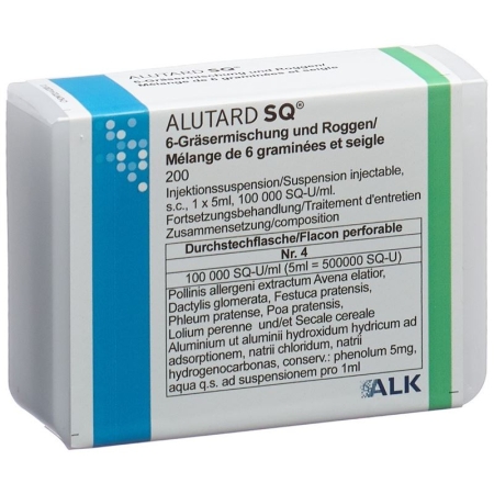 Alutard SQ-U 6-травосуміш + жито Inj Susp продовження лікування
