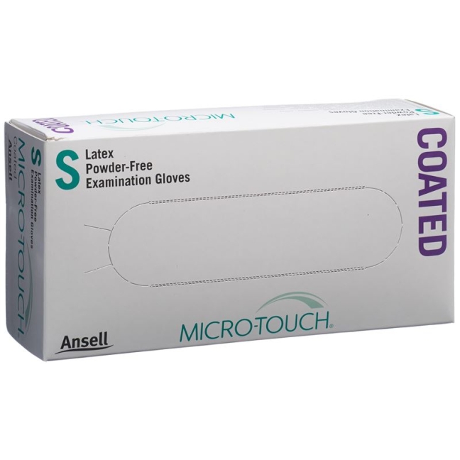 Оглядові рукавички Micro-Touch Coated S Box 100 шт