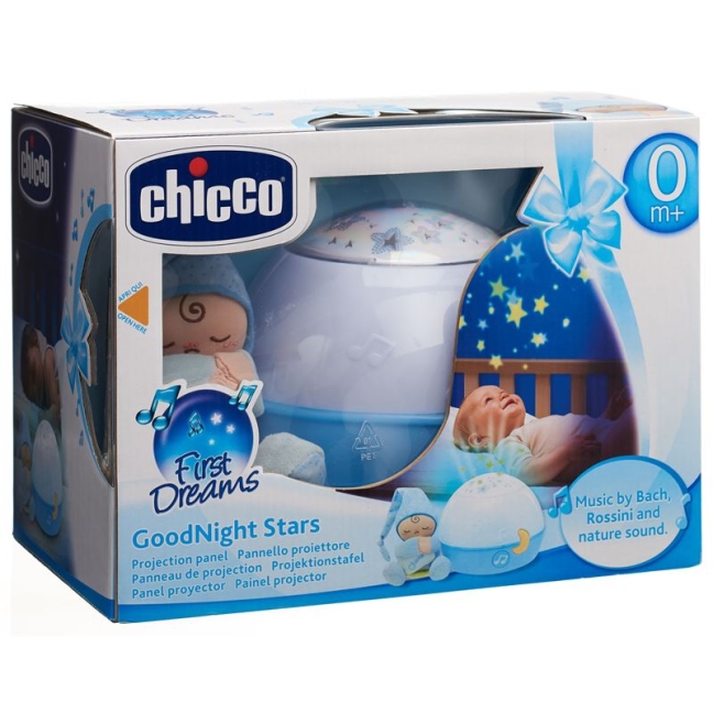 Проектор Chicco зоряне небо блакитний