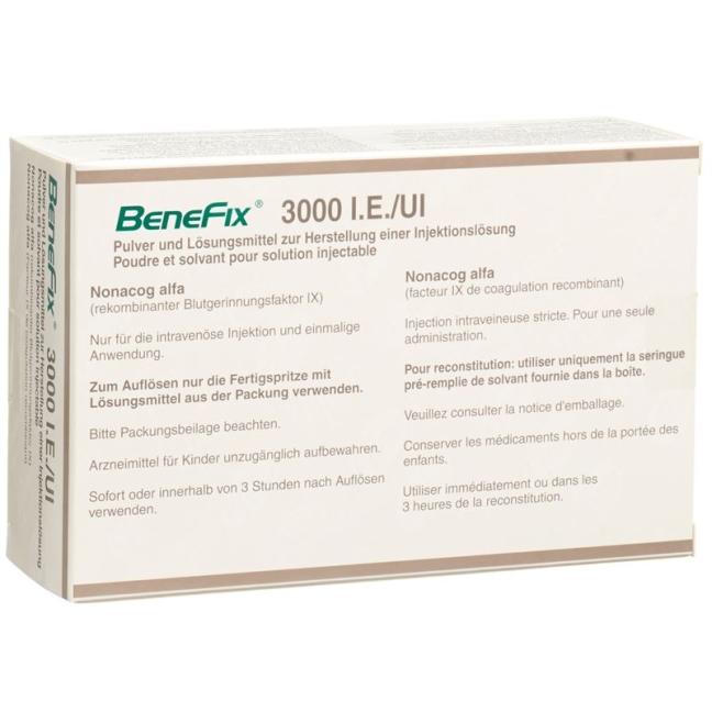 Benefix Trockensubstanz 3000 Ie C Solv Durchstechflasche 5ml