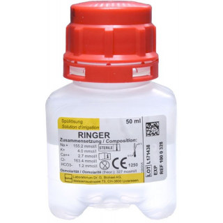 Bichsel Ringer Spüllösung Steril 25 Flasche 50ml
