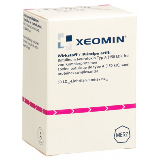 Xeomin Trockensub 50 E powder for solution for injection Durchstf