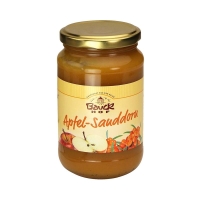 Пюре Bauckhof яблучно-обліпихова банка 360г Пюре Bauckhof яблучно-обліпихова банка 360г