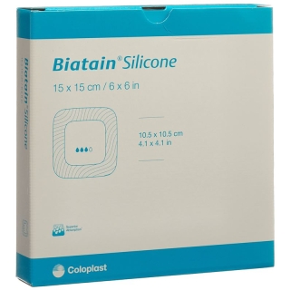 Biatain Silicone Foam Dressing 15x15cm self-adhesive 5 pcs