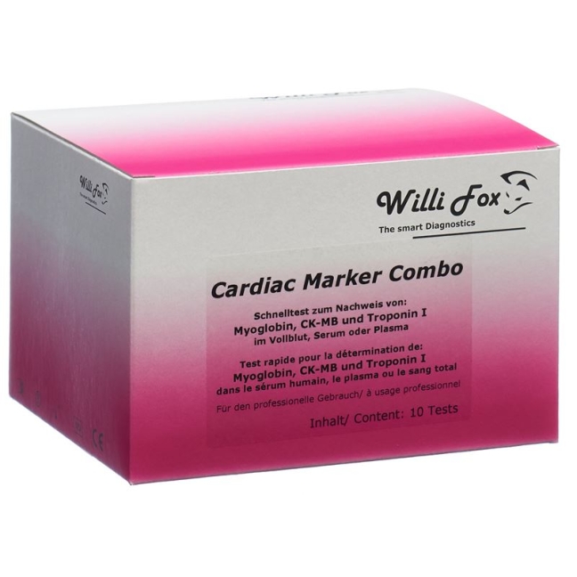 Willi Fox Cardiac Marker Combotest 10 шт
