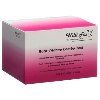 Willi Fox Rota-Adenovirus combo test 5 pcs