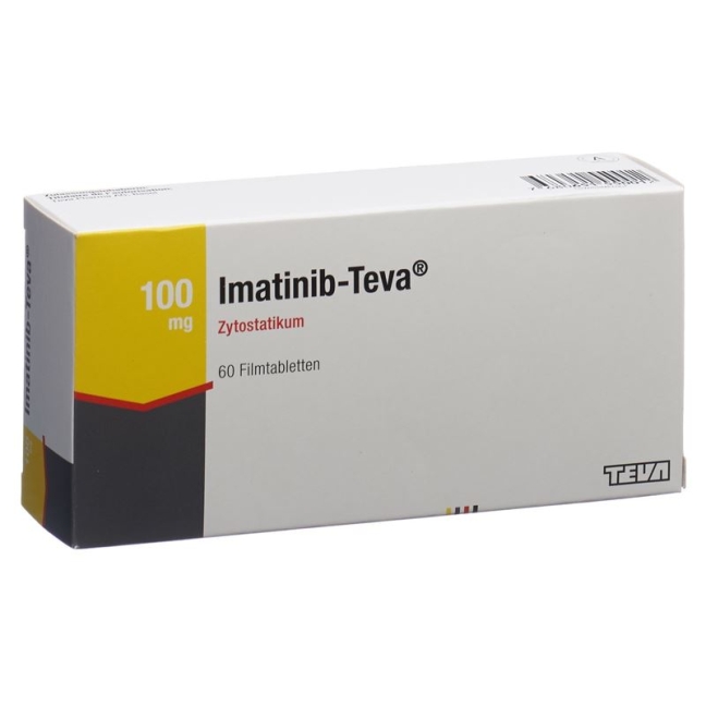 Imatinib-Teva Filmtable 100 мг 60 шт