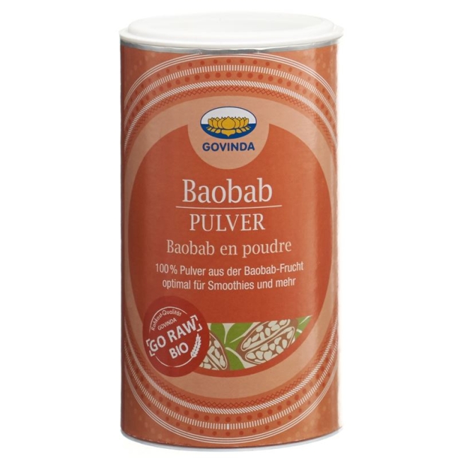 Govinda Baobab Pulver Bio Dose 200g