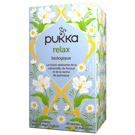 Pukka Relax Thé Organic Français пакет 20 шт