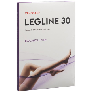 Venosan Legline 30 A-T XL black 1 pair