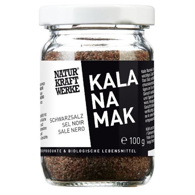 Природні енергетичні рослини Kala Namak Black Rock Salt 100 г
