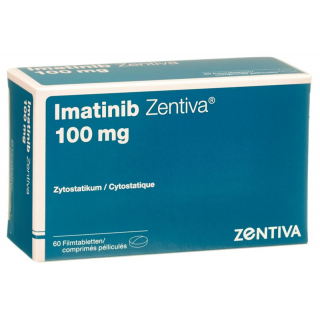 Imatinib Zentiva Filmtabl 100 mg of 60 pcs