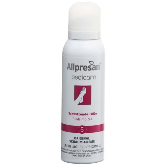 Allpresan Foot Special 5 Крем-пінка для ніг від поту, 125 мл