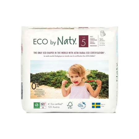 Трусики пелюшки Naty 12-18 кг №5 20 шт