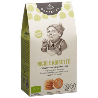 Generous Nicole Noisette Biscuit Glutenfrei 100g