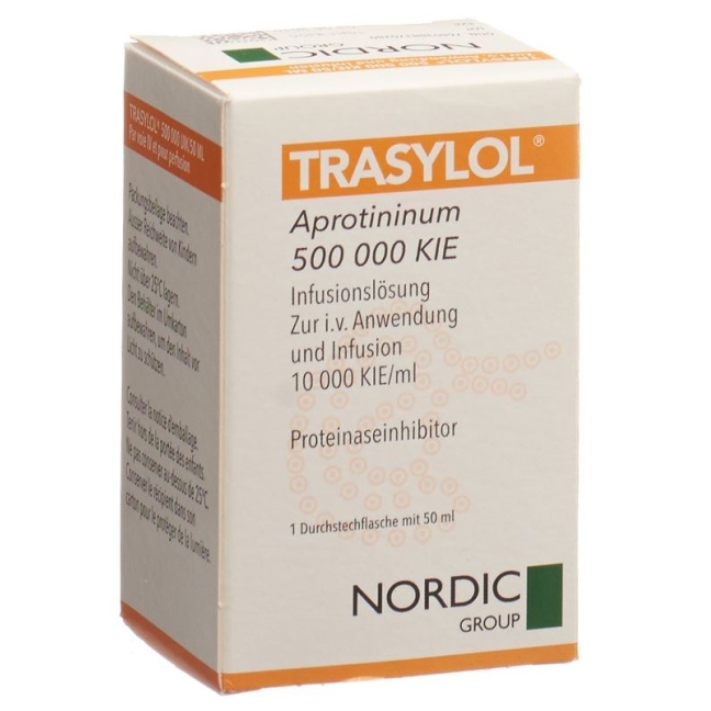 Trasylol Inf Lös 500000 KIE Діаметр 50 мл
