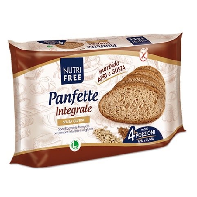 Nutrifree Panfette цільнозерновий нарізаний хліб без глютену