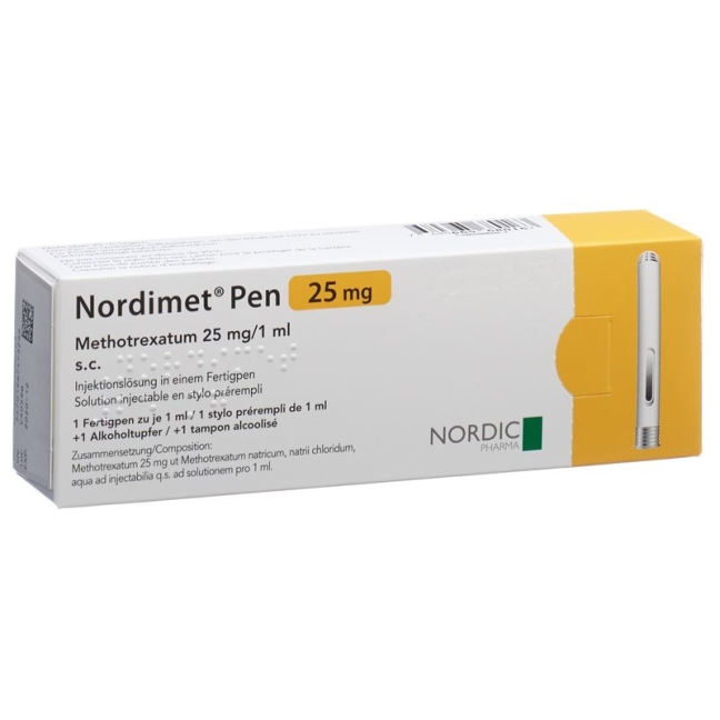 Nordimet Injektionslösung 25mg/1ml Fertigpen