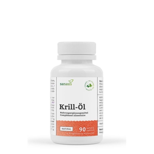 Sanasis Krill Oil капсули 90 шт