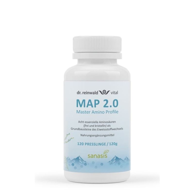 Таблетки Sanasis Map 2.0 Master Amino 120 шт